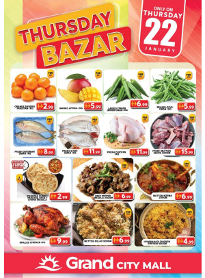 Thursday Bazar - Grand City Mall