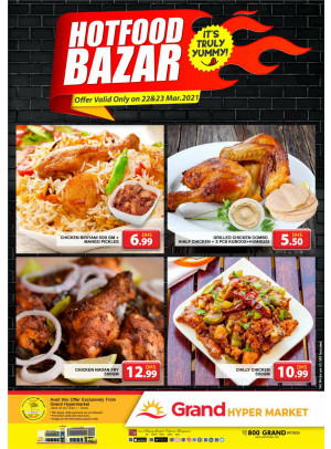 Hot Food Bazar - Grand Hypermarket Jebel Ali