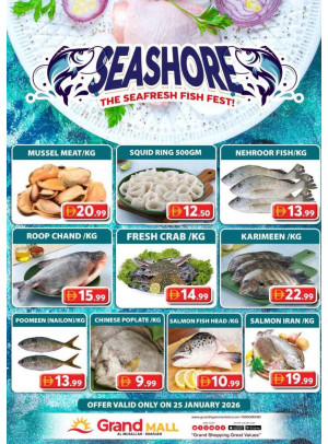 Seafood Sunday - Grand Mall Sharjah