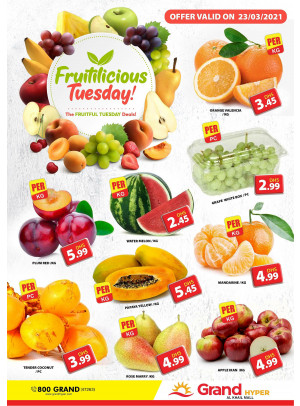 Fruitilicious Tuesday - Grand Hyper Al Khail Mall