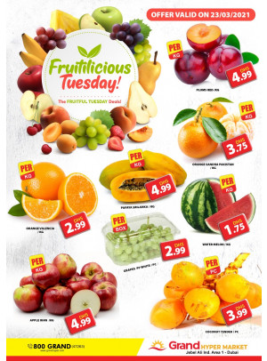 Fruitilicious Tuesday - Grand Hypermarket Jebel Ali