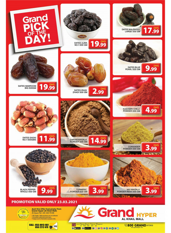 Pick of The Day - Grand Hyper Al Khail Mall