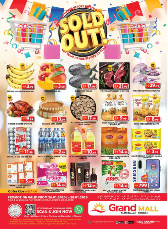 Midweek Deals Grand - Grand Mall Sharjah