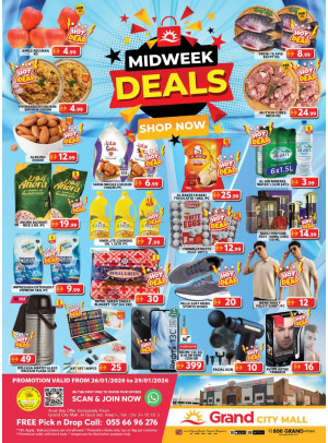 Midweek Deals - Grand City Mall