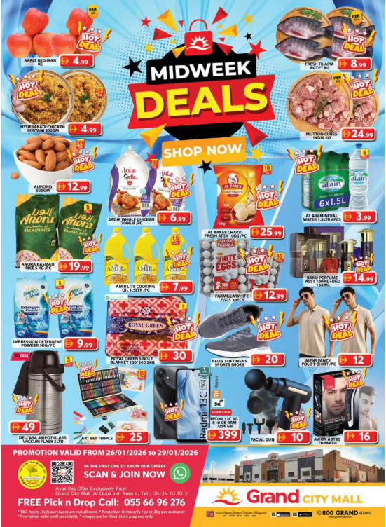 Midweek Deals - Grand City Mall
