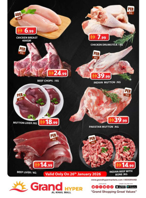 Meat Monday - Grand Hyper Al Khail Mall