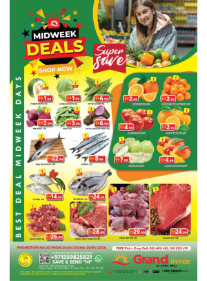 Midweek Deals - Grand Hyper Al Khail Mall
