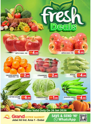 Fresh Deals - Grand Hypermarket Jebel Ali