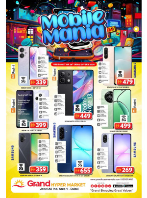 Mobile Mania - Grand Hypermarket Jebel Ali