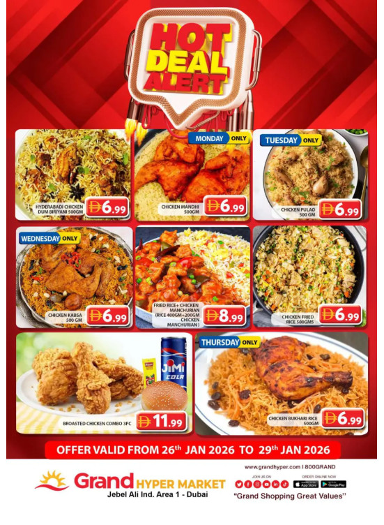 Hot Deals - Grand Hypermarket Jebel Ali