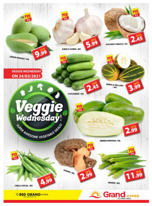 Veggie Wednesday - Grand Hyper Al khail Mall