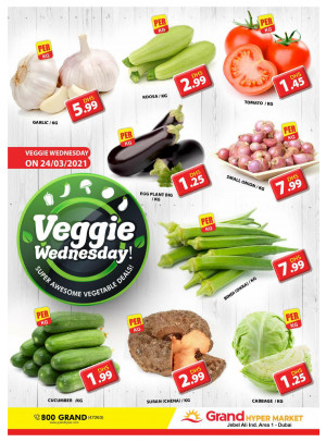 Veggie Wednesday - Grand Hypermarket Jebel Ali