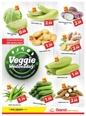 Veggie Wednesday - Grand Mini Mall