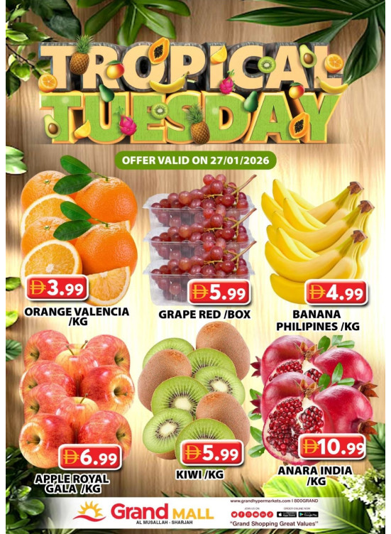 Fruitilicious Tuesday - Grand Mall Sharjah