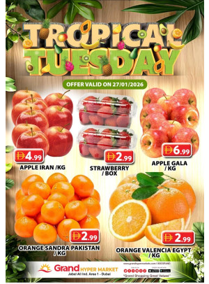Fruitilicious Tuesday - Grand Hypermarket Jebel Ali