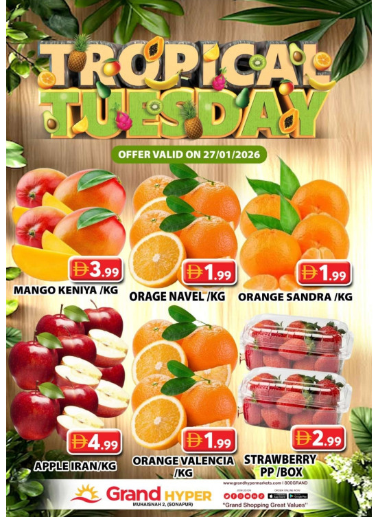 Fruitilicious Tuesday - Grand Hyper Muhaisnah