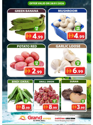 Veggie Wednesday - Grand Hyper Al khail Mall