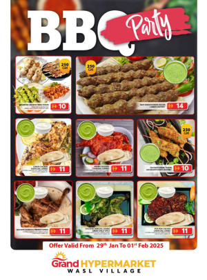 BBQ Party - Wasl Village, Dubai