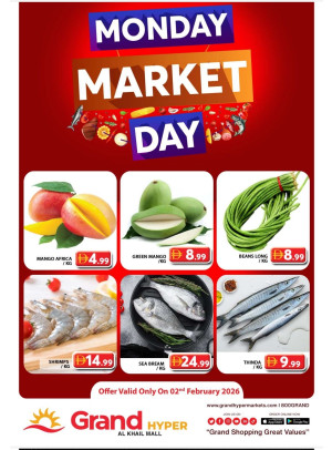 Monday Market Day - Grand Hyper Al Khail Mall