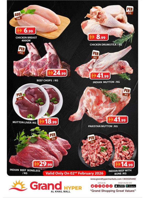 Meat Monday - Grand Hyper Al Khail Mall