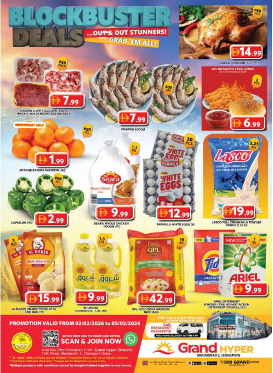 Midweek Deals - Grand Hyper Muhaisnah