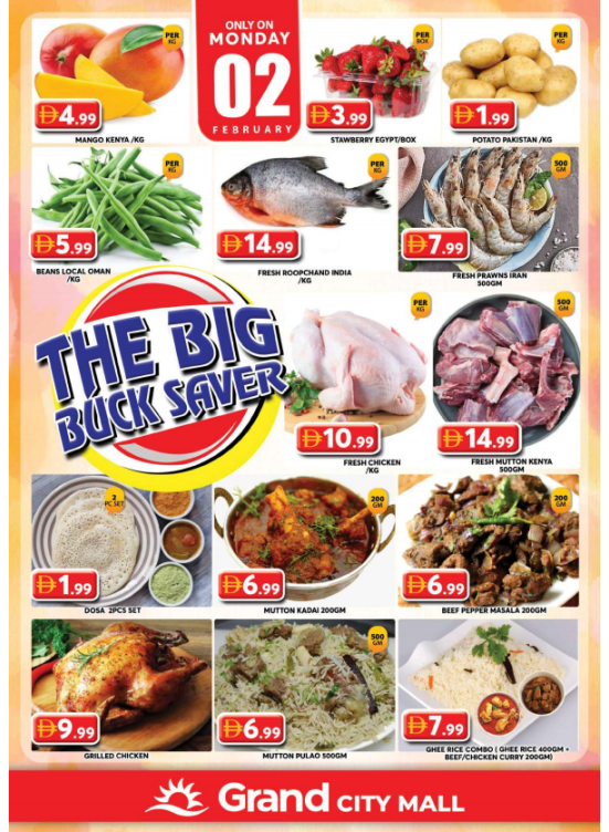 The Big Buck Saver - Grand City Mall