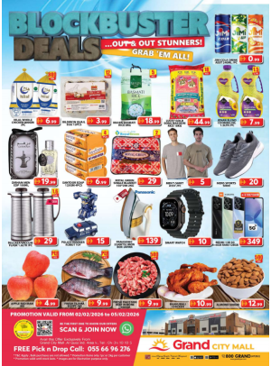 Midweek Deals - Grand City Mall