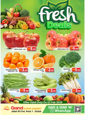 Fresh Deals - Grand Hypermarket Jebel Ali