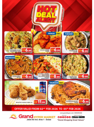 Hot Deals - Grand Hypermarket Jebel Ali