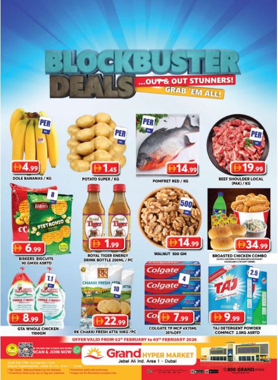 Midweek Deals - Grand Hypermarket Jebel Ali