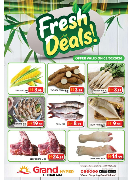 Fresh Deals - Grand Hyper Al khail Mall