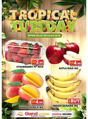 Fruitilicious Tuesday - Grand Hyper Muhaisnah