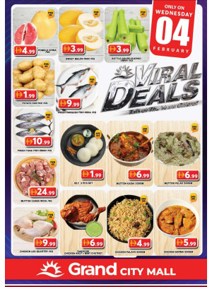 Wednesday Deals - Grand City Mall