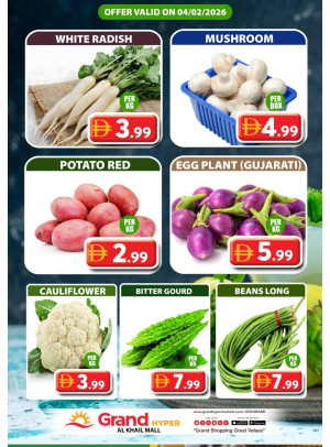 Veggie Wednesday - Grand Hyper Al khail Mall