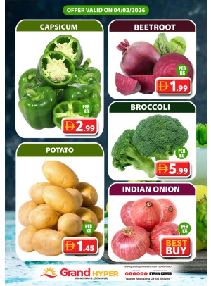 Veggie Wednesday - Grand Hyper Muhaisnah