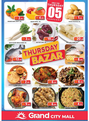 Thursday Bazar - Grand City Mall