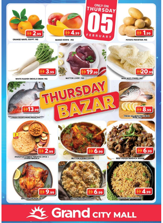 Thursday Bazar - Grand City Mall