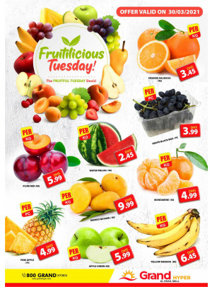 Fruitilicious Tuesday - Grand Hyper Al Khail Mall
