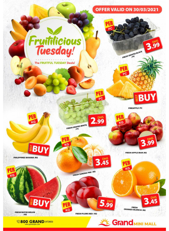 Fruitilicious Tuesday - Grand Mini Mall
