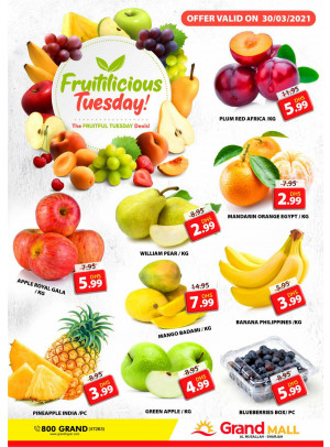 Fruitilicious Tuesday - Grand Mall Sharjah