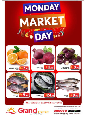 Monday Market Day - Grand Hyper Al Khail Mall