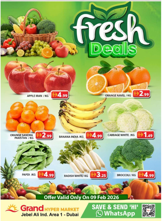 Fresh Deals - Grand Hypermarket Jebel Ali