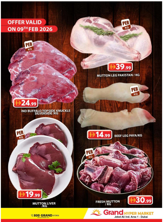 Meat Deals - Grand Hypermarket Jebel Ali