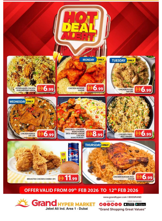 Hot Deals - Grand Hypermarket Jebel Ali