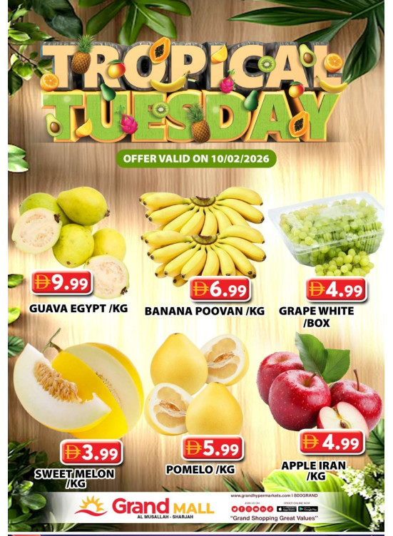 Fruitilicious Tuesday - Grand Mall Sharjah