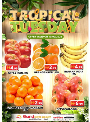 Fruitilicious Tuesday - Grand Hypermarket Jebel Ali