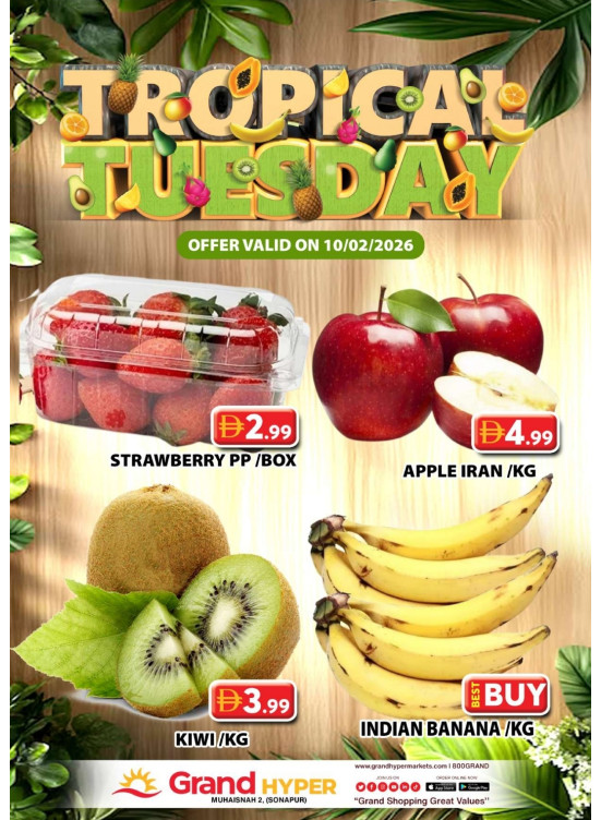 Fruitilicious Tuesday - Grand Hyper Muhaisnah