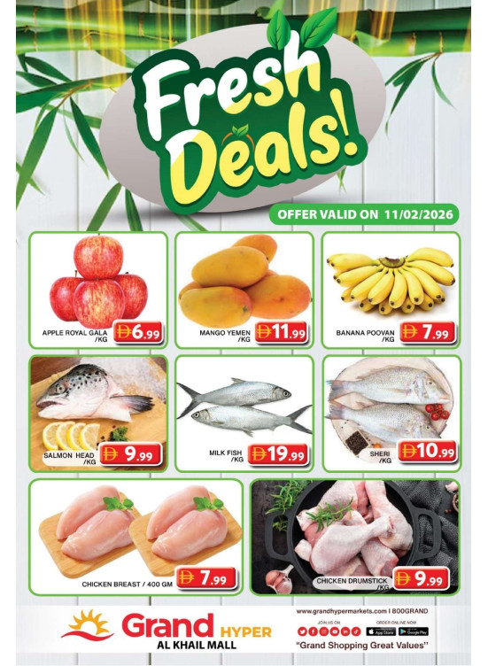 Fresh Deals - Grand Hyper Al khail Mall