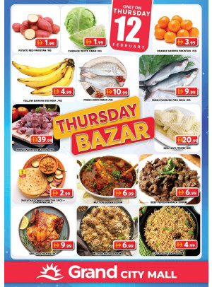 Thursday Bazar - Grand City Mall