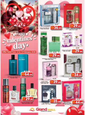 Happy Valentin's Day - Grand Mall Sharjah